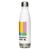 Change the Narrative Stainless Steel Water Bottle