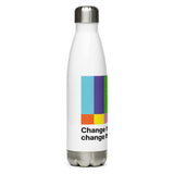 Change the Narrative Stainless Steel Water Bottle