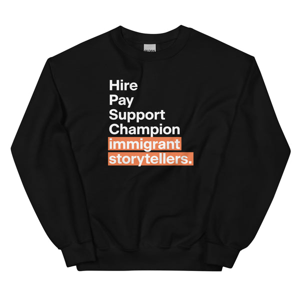 Champion Immigrant Storytellers Sweatshirt