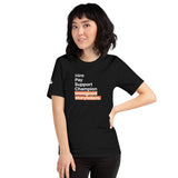 Champion Immigrant Storytellers Black T-shirt