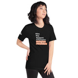 Champion Immigrant Storytellers Black T-shirt